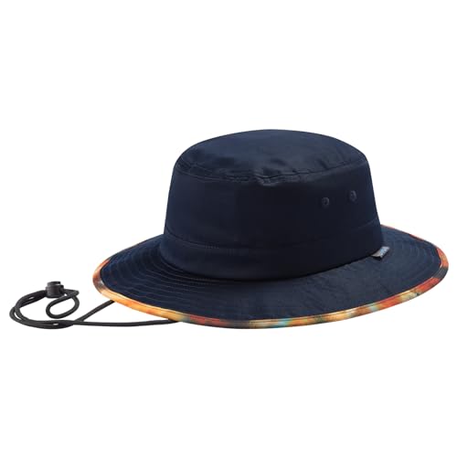 Image of UPF 50+ Foldable Sun Hat Patterned Under Brim Bucket Hats for Summer Hiking Fishing Beach Safari Men Women