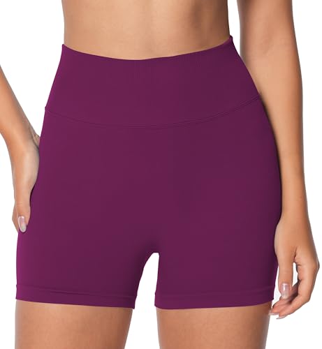 Image of Sunzel Women's Scrunch Butt Biker Shorts, High Waist, No Front Seam | 90% polyamide /10% spandex, subtle scrunch contour, supportive high waist, no front seam, 4 inch & 6 inch inseams