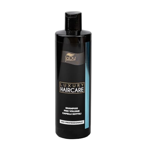 JaDy - Champú Pro Volume | Hidratante sin silicona | Con pimienta rosa y limón orgánico | Para cabellos finos y voluminosos | Apto para uso frecuente, 400 ml, Paquete de 1