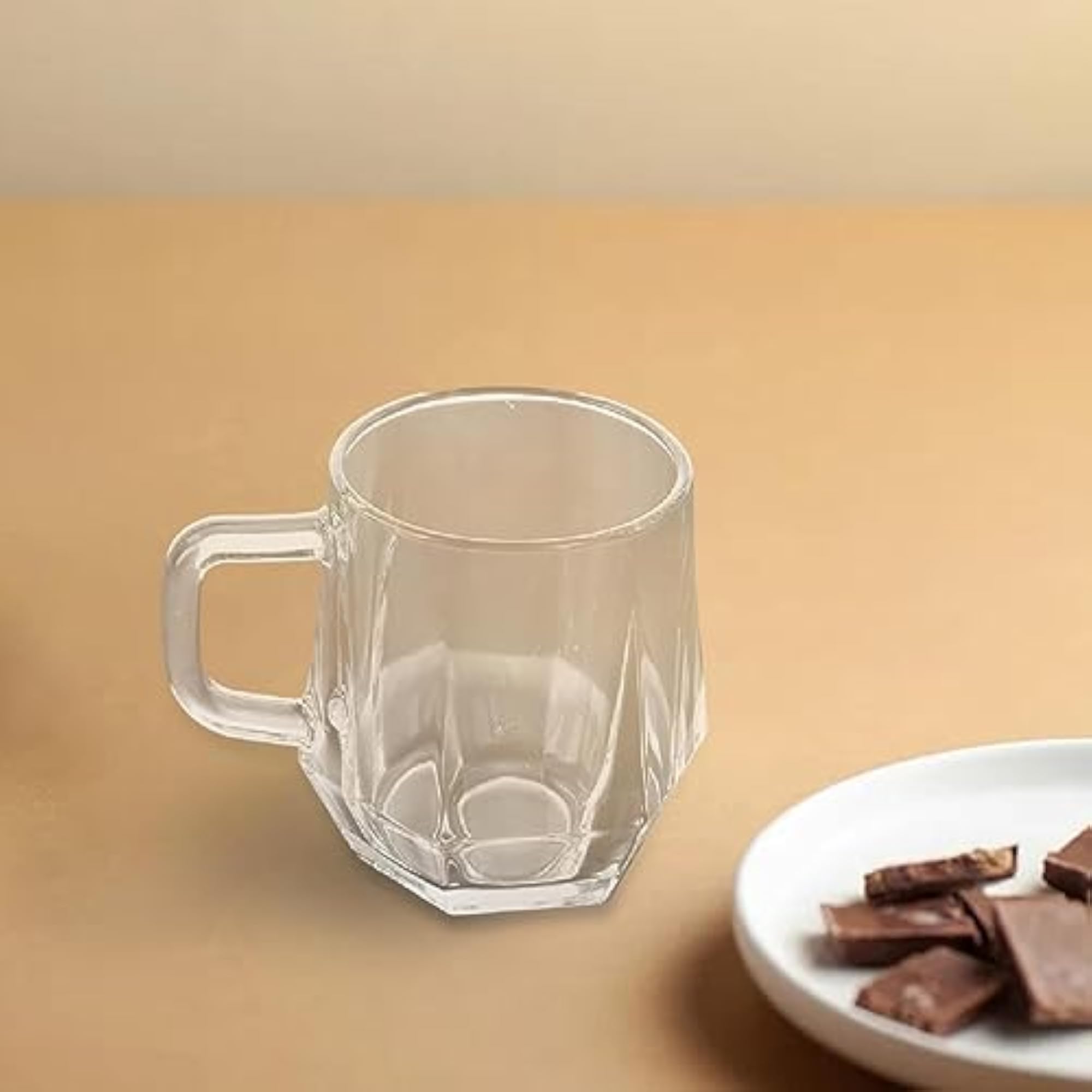 Unique Clear Coffee Cups for Tea Cocktail Juice Transparent