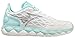 Mizuno Wave Enforce Tour All Court Women's Tennis Shoe, White Turquoise, 8 Medium