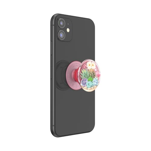 Image of PopSockets Adhesive Phone Grip, Holder, Phone Stand, Pokemon - Bulbasaur Terrarium