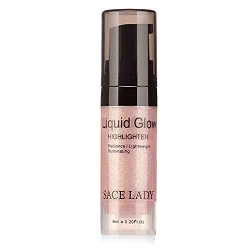 Pretty Comy Liquid Highlighter Shimmer Glitter Waterproof Long Lasting Highlighter Makeup