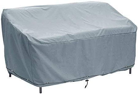 Patio Bench/Loveseat/Sofa Covers Waterproof Durable Heavy Duty Outdoor Furniture Cover Premium Lounge Outdoor Deap Seat Sofa Cover Heavy Duty(L104 x D40 x H31 inch)