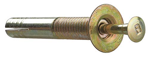 2 3/8 Inl X 3/8 in Dia,Dome-Head Hammer Drive Pin Anchor, 10 Pk,20400001684