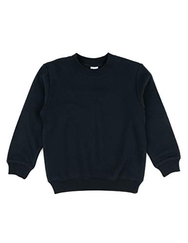 Image of Leveret Kids & Toddler Boys Girls Long Sleeve Sweatshirt Navy (Size 14 Years)