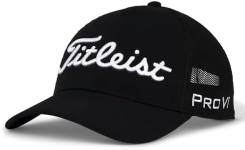 Casquette Baseball Titleist Homme Blanche Réglable - Occasion Avec Petit Défaut