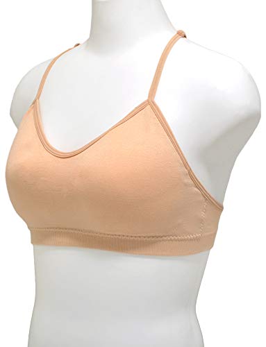 ToBeInStyle Junior Girls' Elegant Embroidered Mesh Detailed Bralette4