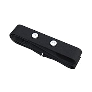 FITCENT Heart Rate Monitor Chest Replacement Strap, HR Sensor Belt Compatible with Polar H10 Wahoo Tickr Coospo Powrlabs Moofit Fitcent