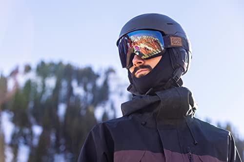 Image of Giro Contour Snowboard Ski Goggles - for Men & Women - Magnetic Quick Change w / 2 VIVID Lenses - Anti-Fog Vent Tech - OTG