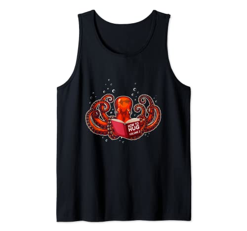 Gigante Kraken Octopus Aprende a abrazar barcos Divertido Vela Camiseta sin Mangas