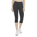Energy Zone Women's Cotton Stretch Crop Legging with Pockets