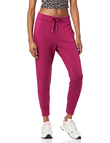 Core 10 Damen Super-weiche Yoga-Jogginghose Fleece, Pflaume, M Cover