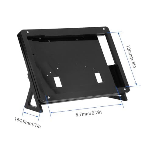 Support boîtier écran tactile 7 pouces avec châssis LCD acrylique - 2