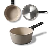 INDE SANTA CLARA | Cazo 16 cm Nordkitch aluminio forjado, ideal para salsas y calentar leche