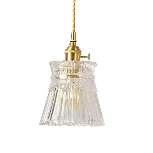 Verre pendentif lumière pour relooker un plafond de chambre ou de bar