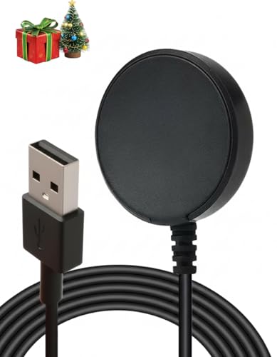 Cargador para Samsung Galaxy Watch 7/Ultra/6/6 Classic, Cargador reloj inteligente para Samsung Galaxy Watch 3/4/5/5 Pro/FE/Active3/2/1 Cable USB magnético de 1m El regalo ideal de Navidad