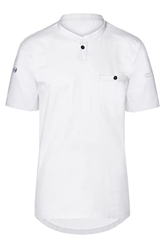 Karlowsky Herren Kurzarm Arbeitsshirt Performance 60% Baumwolle/40% Polyester weiß Größe XL