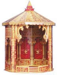 Utsavi Kids Craft Eco Friendly Paper Decoration Suvarna Makhar, 8-inch, Multicolour