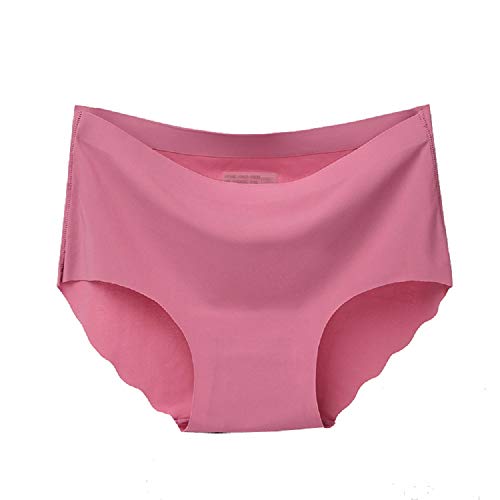 Nightaste Women's Ice Silk Seamless Panties Pack of 5, Mid-Rise Breathable No Show Underwear2