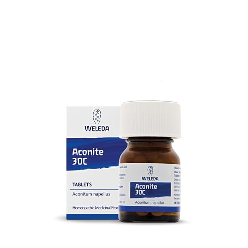 Image of Weleda Aconite 30C - Pack of 125 Tablets