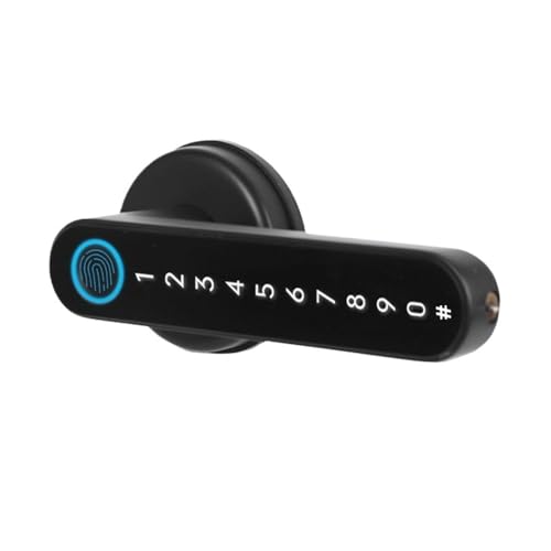 Serrure empreinte digitale WiFi Tuya à pêne dormant et accès par code RFID