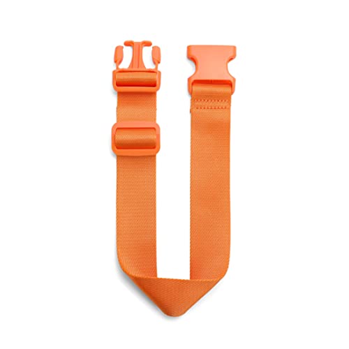 FODOKO Belt Bag Fanny Pack Extender Adjustable Elastic Strap Belt Extender for Waist Bum Bag Compatible with Everywhere Belt Bag Orange