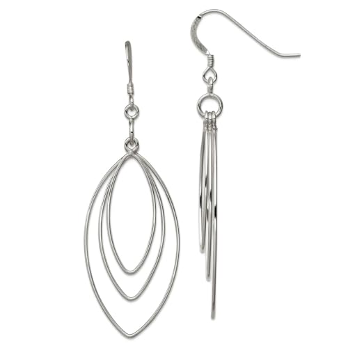 Boucles d'oreilles pendantes en argent pour illuminer vos tenues de soirée
