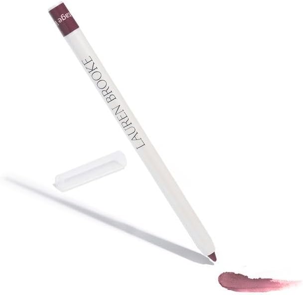 Lauren Brooke Cosmetiques Lip Liner Pencil (Vintage Wine) – Sharpenable Organic Makeup Lip Liner