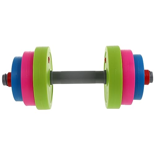 Kisangel Dumbbells 1pc Dumbbel Dumbells Kindergarten Barbell Children Sports Prop Kids Training Barbell Adjustable Barbell Fitness Training Equipment Toy Cast Iron Toddler Kids Toys