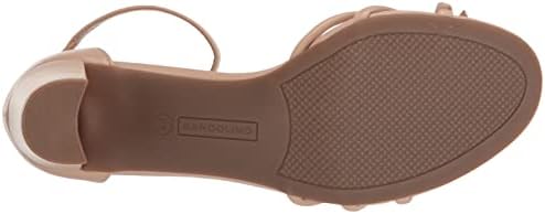 Bandolino Women's Paisler Heeled Sandal, Buff Nude 110, 8 | Image 3