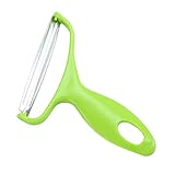 [Uso vers¨til] Este pelado de verduras es para el uso diario, lo que lo convierte en una herramienta esencial en cualquier cocina. Su dise?o resistente al desgaste garantiza la durabilidad a largo plazo para todas sus necesidades de pelado.