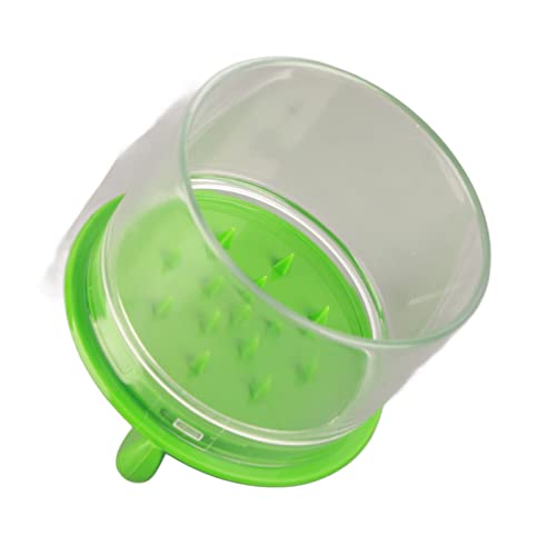 Haofy Espiralizador de Verduras Duradero, Trituradora en Espiral Manual Compacta de 3 Cuchillas para Cocina, Material de Acero Inoxidable ABS