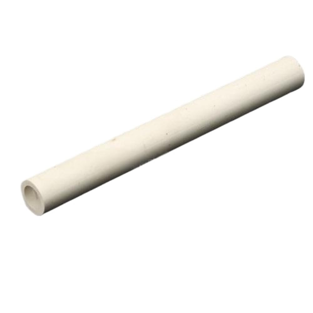 Alumina Porcelain Pipe, Pack of 2 High Alumina Ceramic Insulation Tubes Multiple Sizes(300MM*45MM*35MM)