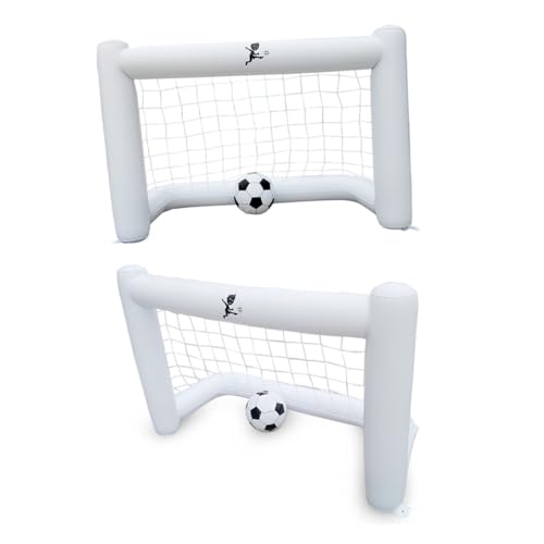 But de football gonflable pour matchs entre adultes au parc et à la plage