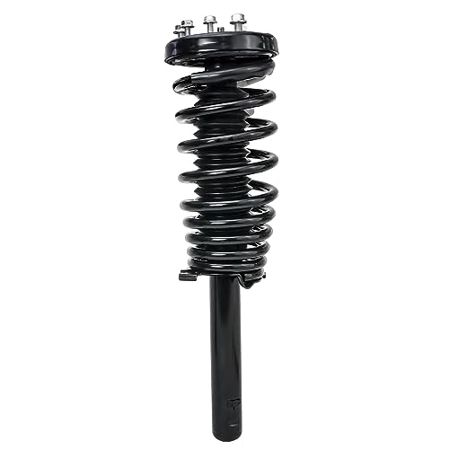 Image of Detroit Axle - 2 Front Struts for 1998-2002 Honda Accord 1999-2003 Acura TL 01-03 CL Complete 2 Struts with Coil Spring Assembly Replacement Quick Install Ready Strut Shocks