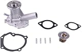 Solarhome New Water Pump with Thermostat & Gasket Compatible With Kubota D950 Engine