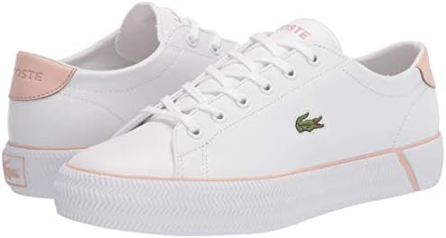 Lacoste womens Gripshot Sneaker, White/Light Pink, 6.5 US | Image 6