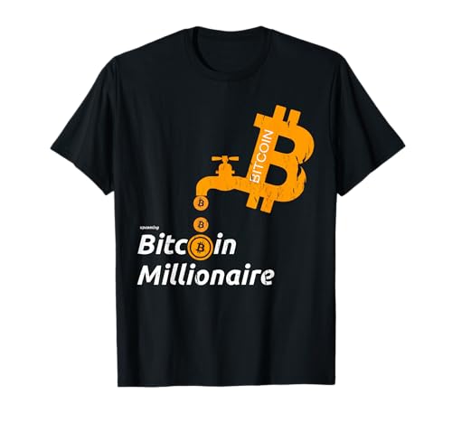 Upcoming Bitcoin Millionaire - Bitcoin Logo Camiseta