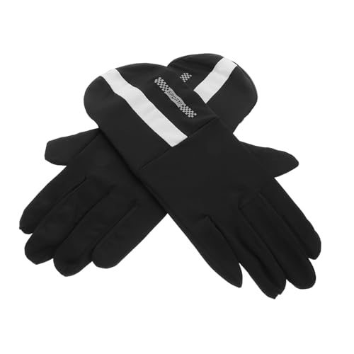 Gogogmee 1Pair Women's UV Sun Protection Half Finger Gloves Lightweight Breathable Touchscreen Cycling Mittens with Slip Grip for Summer Outdoor Activities and Driving