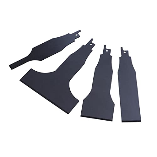 Unsoenihems59 Hoja de sierra recíproca anti-moxidal de alta umbral de carbono de 140 mm herramienta de limpieza de longitud HCS Blade de sierra recíproca Longitud de la pala de sable 140 mm/5.51inch Cover