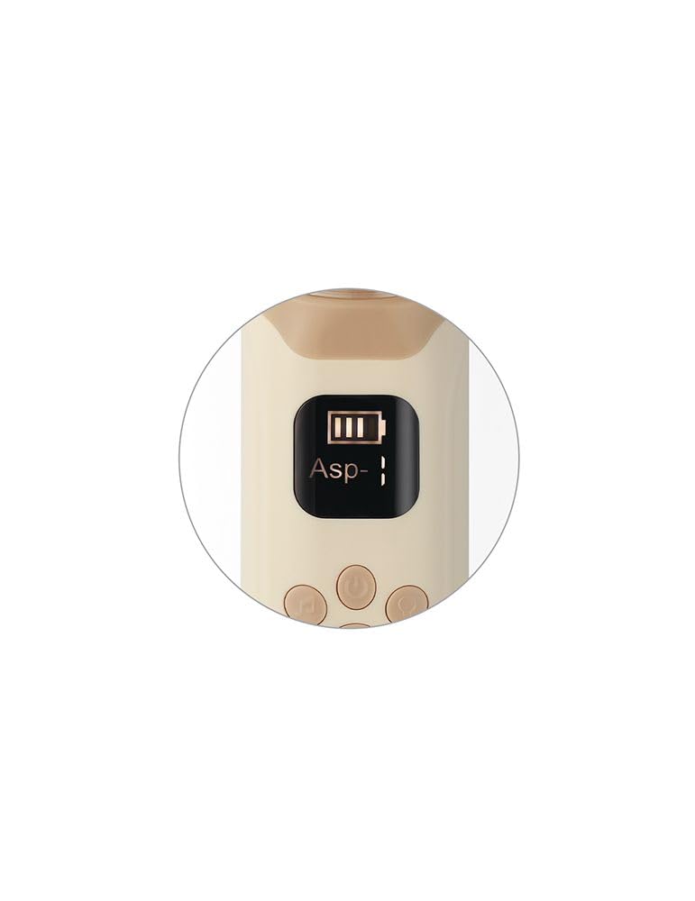 BabyOno Aspirador nasal electrónico, silicona, 3 boquillas suaves, carga USB-C, 65 kPa, 50 dB, modelo 1470/01