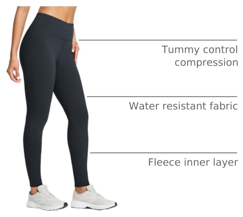 Image of baleaf Women's Fleece Lined Leggings Thermal Warm Winter Tights