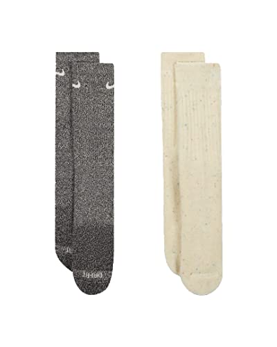 Image of Nike Cotton Blend Men`S Everyday Plus Cushioned Training Crew Regular Socks 3 Pack, Multi(Dm7086-902) /C, Large, Assorted