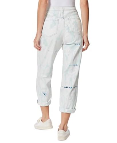 Women's Tapered Boyfriend Rolled Cuff Workwear Detail Jean Standard2