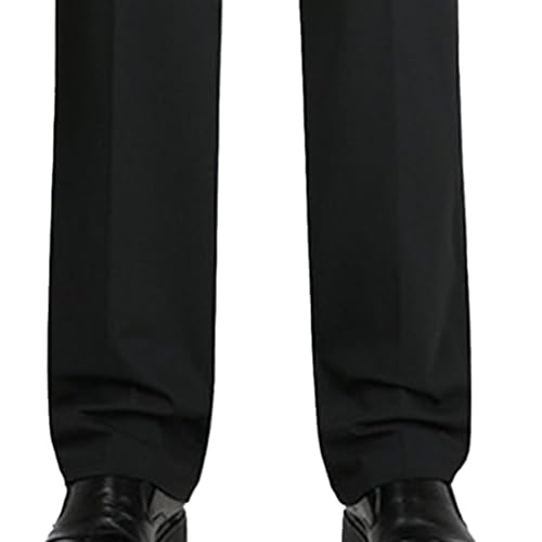 Maiyifu-GJ Men's Loose Lightweight Dress Pants Casual Straight Leg Suit Pants Business Striped Summer Work Pants​4