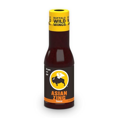 Buffalo Wild Wings Asian Zing Sauce, 12 fl. oz., Perfect Dipping Sauce, Chicken Marinade, Stir Fry...