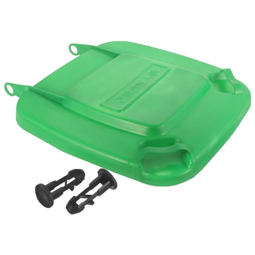 Image of Toddmomy Square Trash can Lid Replacement 15.35 Inch Outdoor Garbage Lid Cover for Public Sanitation Waste Bins