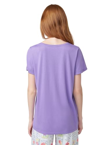 Image of HUE Women's Spring Pajama Separates Soft Whimsical Print Pjs with Flowers, Animals, Garden Themed Pjs, Cocktails