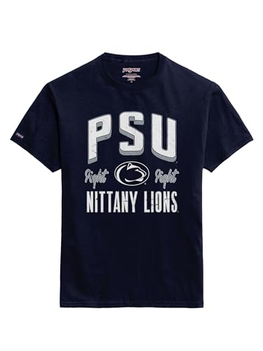 Image of JanSport NCAA Officially Licensed Campus Short Sleeve T Shirt for Men, Soft & Breathable Pre-Shrunk Cotton Crewneck T Shirt